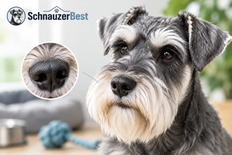schnauzer nose