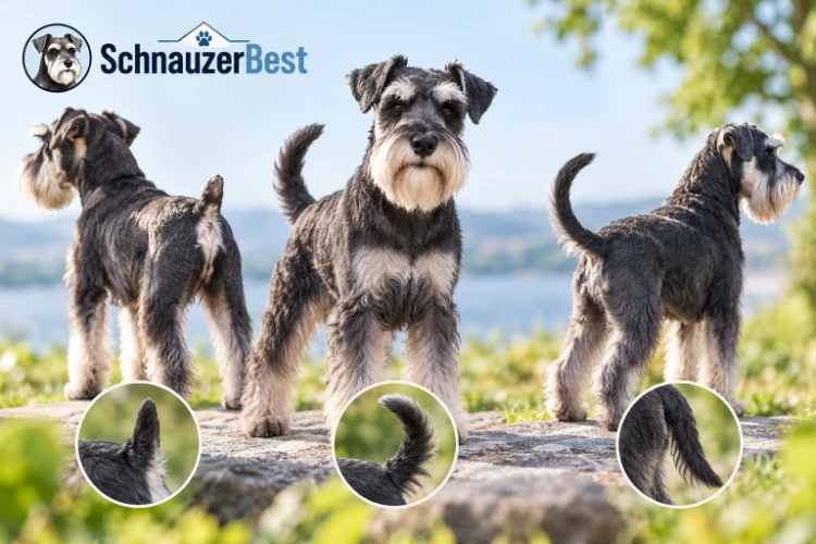 schnauzer tails natural shape docking breed standards